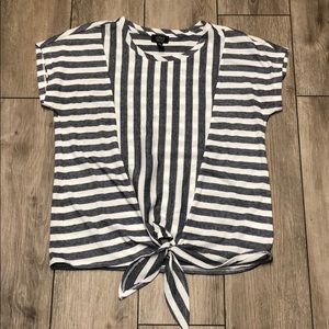 NWOT Jones New York Striped Shirt